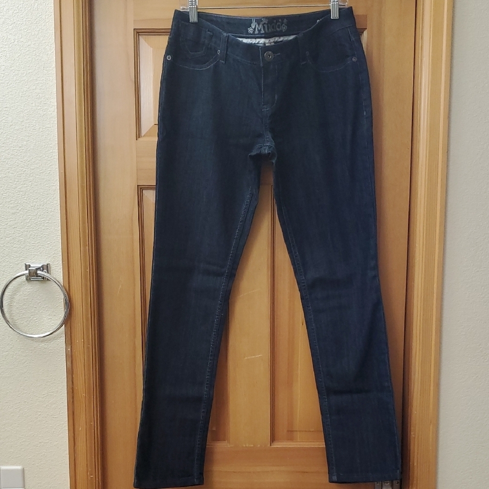Mudd Women's Dark Blue Jeans low rise sz 11